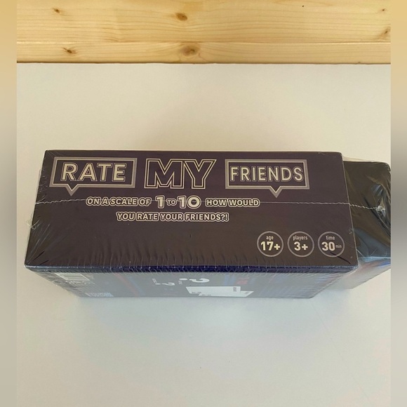 RATE My Friends The Ultimate Reveal Party Game After Dark Edition Included NEW - Picture 3 of 5
